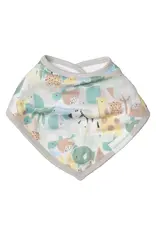 Loulou Lollipop Bandana Bib Set - Animal Puzzle