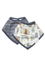 Loulou Lollipop Bandana Bib Set - Home Sweet Home