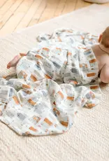 Loulou Lollipop Muslin Swaddle - Home Sweet Home