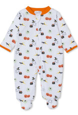 Kissy Kissy Halloween Happenings Zip Footie
