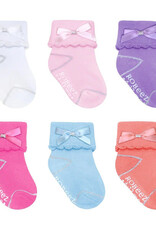 Robeez Bow-Tastic 6pr Socks