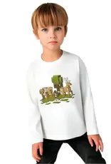 Mayoral Cream Geo Nature Shirt