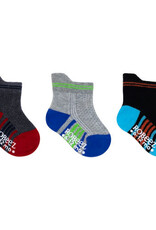 Robeez RBB Sky Athletic Qtr 3pc Socks