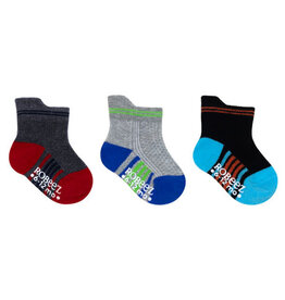 Robeez RBB Sky Athletic Qtr 3pc Socks