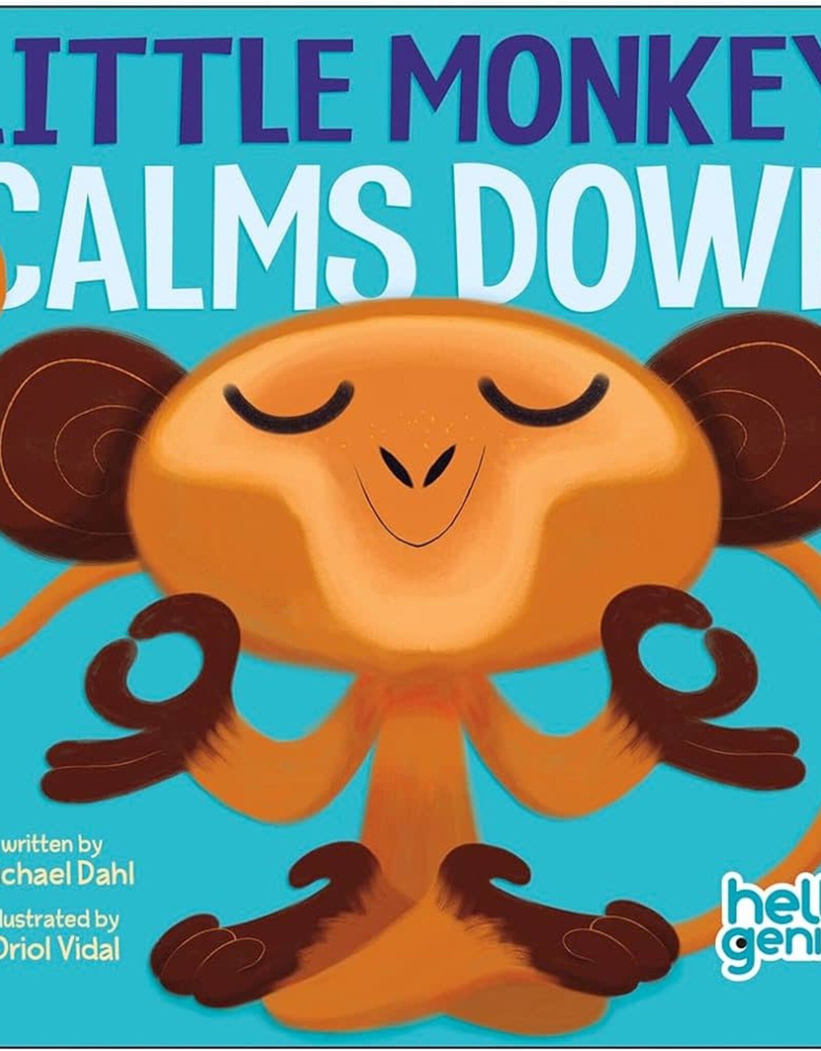 Little Monkey Calms Down Board Book