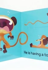 Little Monkey Calms Down Board Book