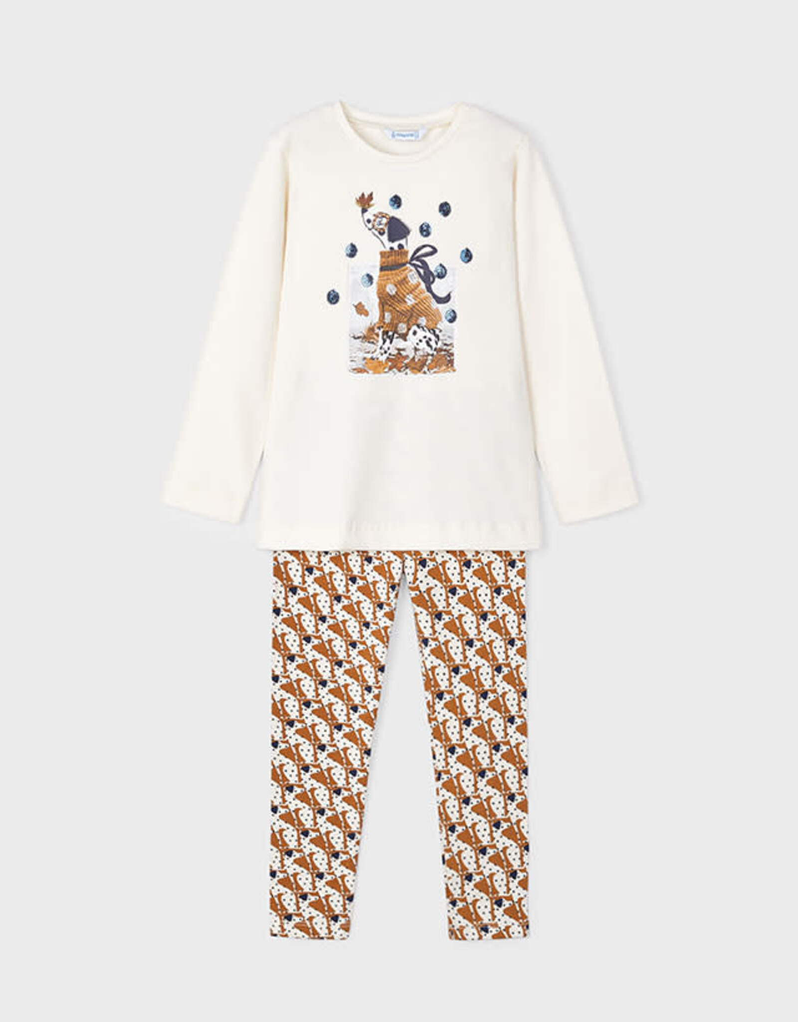 Mayoral Dalmation Leggings Set