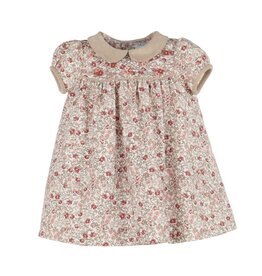 Casero Rose Floral Vintage Quilted Float Dress