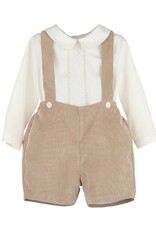 Casero Beige Winterberry Boys Cord Set