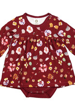 Green Cotton Dazzle l/s dress body