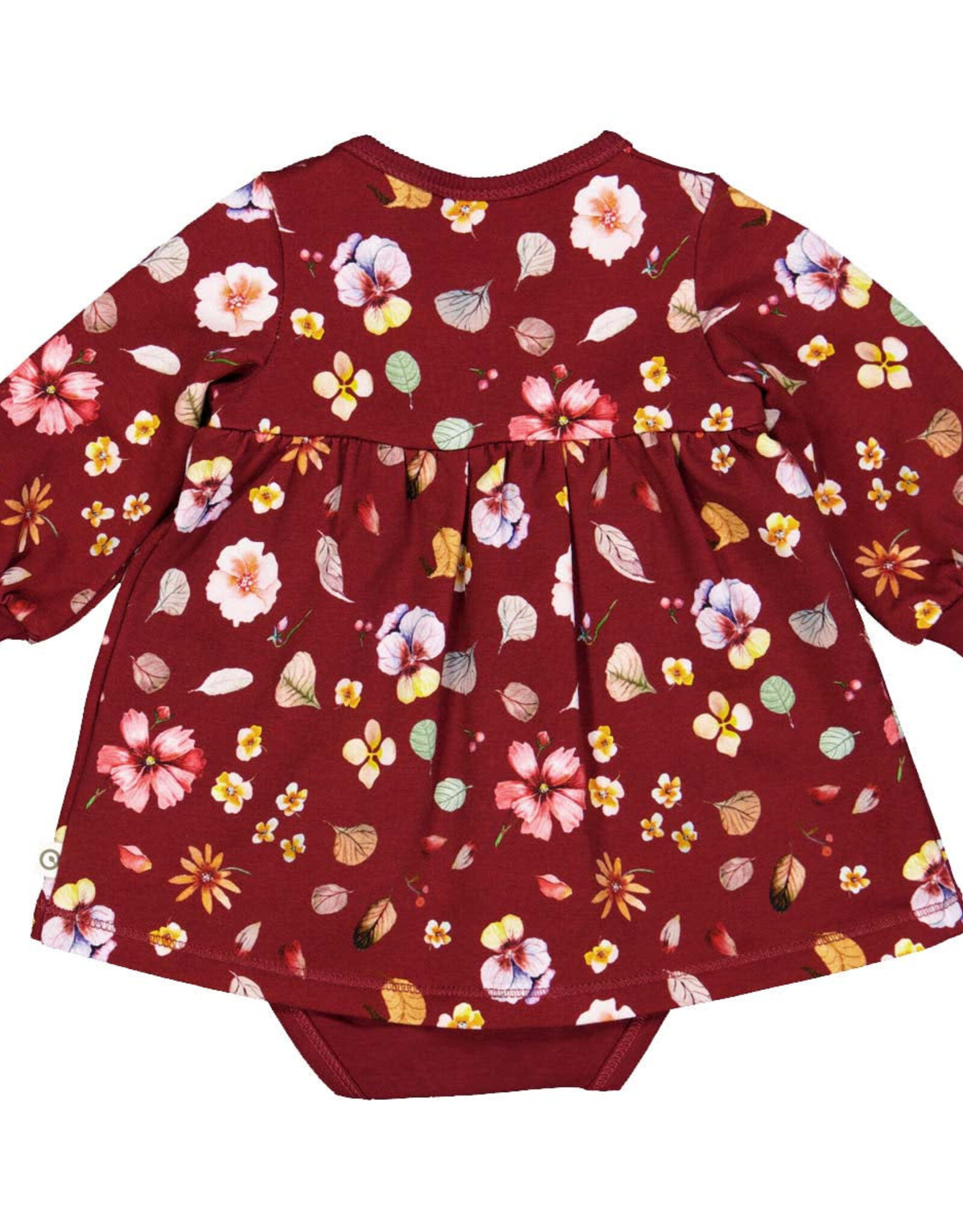 Green Cotton Dazzle l/s dress body