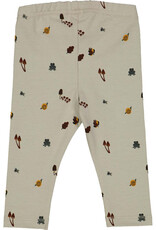 Green Cotton Forest leggings baby