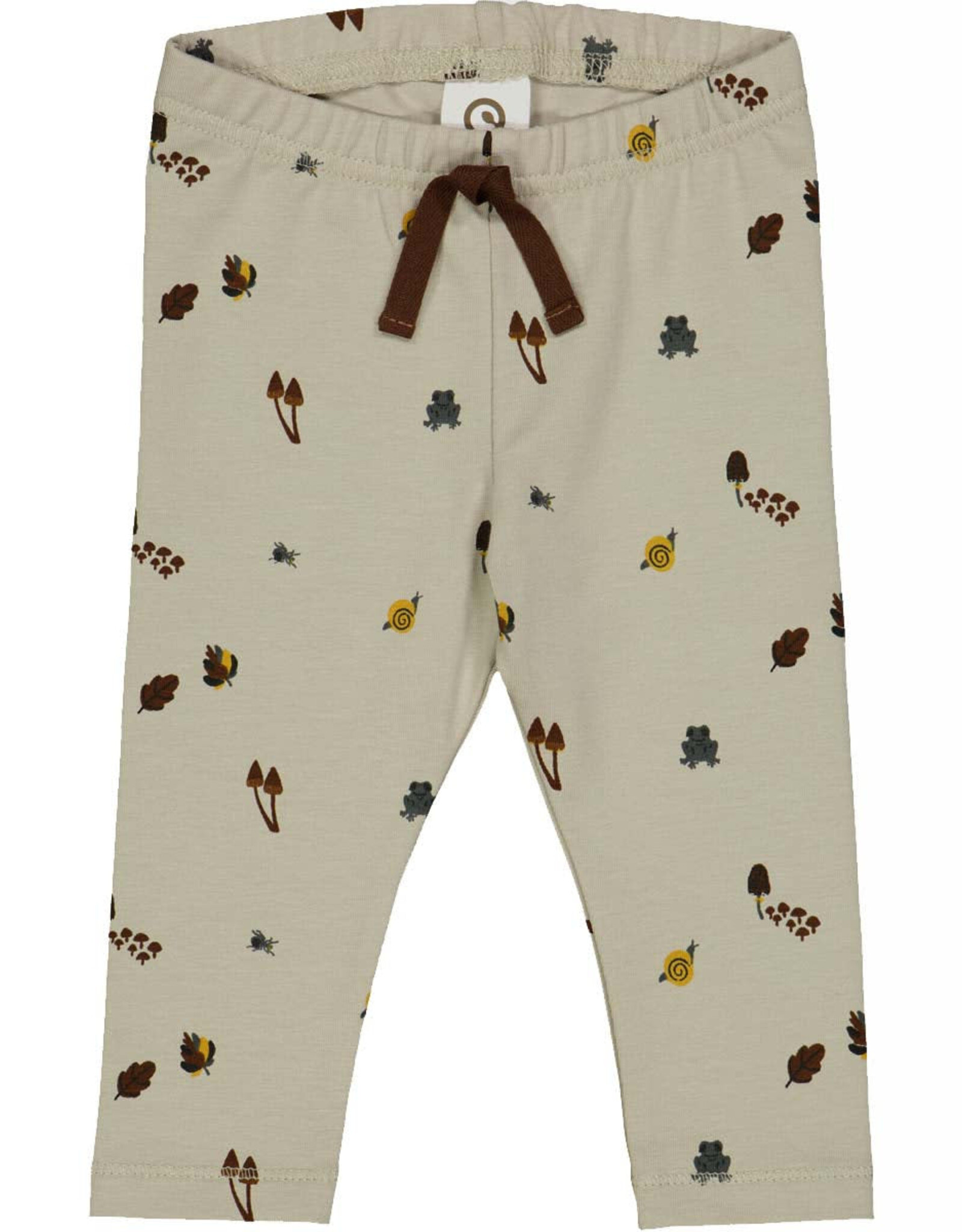 Green Cotton Forest leggings baby