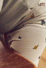Green Cotton Forest leggings baby