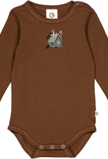 Green Cotton Forest Prints l/s Body