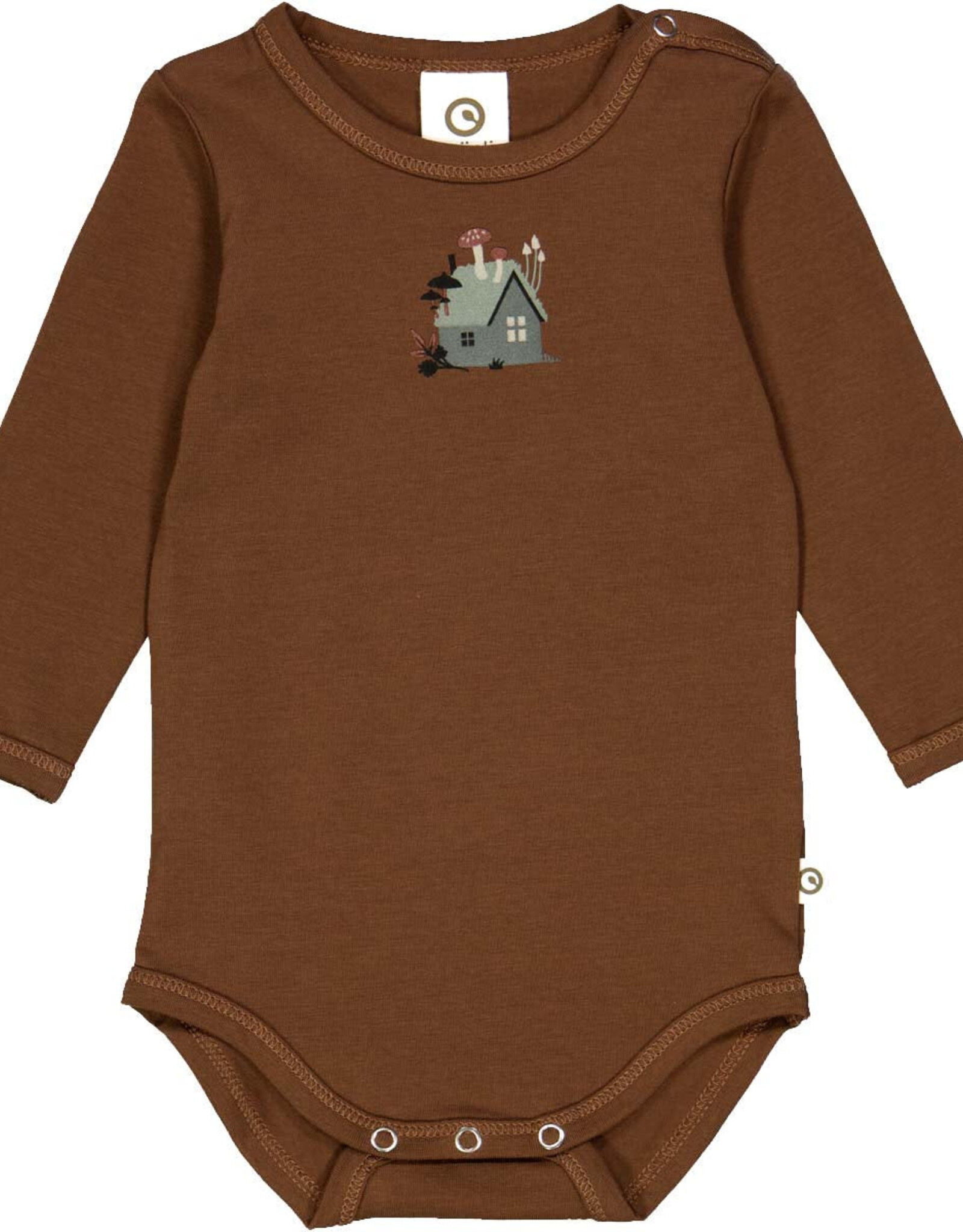 Green Cotton Forest Prints l/s Body