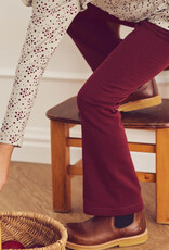 Green Cotton Cozy me sweat flared pants