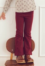 Green Cotton Cozy me sweat flared pants