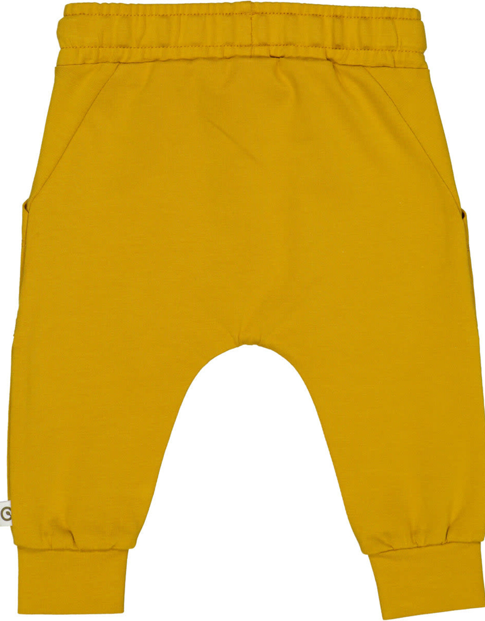 Green Cotton Cozy me big pocket pants baby