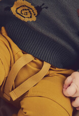Green Cotton Cozy me big pocket pants baby