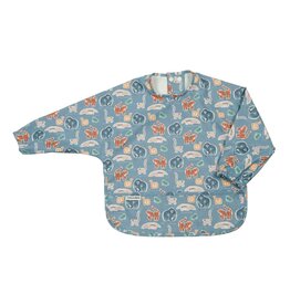 Loulou Lollipop Long Sleeve Waterproof Bib - Jungle Friends