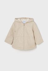 Mayoral Polka Dot Tan Raincoat