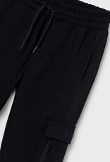 Mayoral Black Knit Pant for Tweens