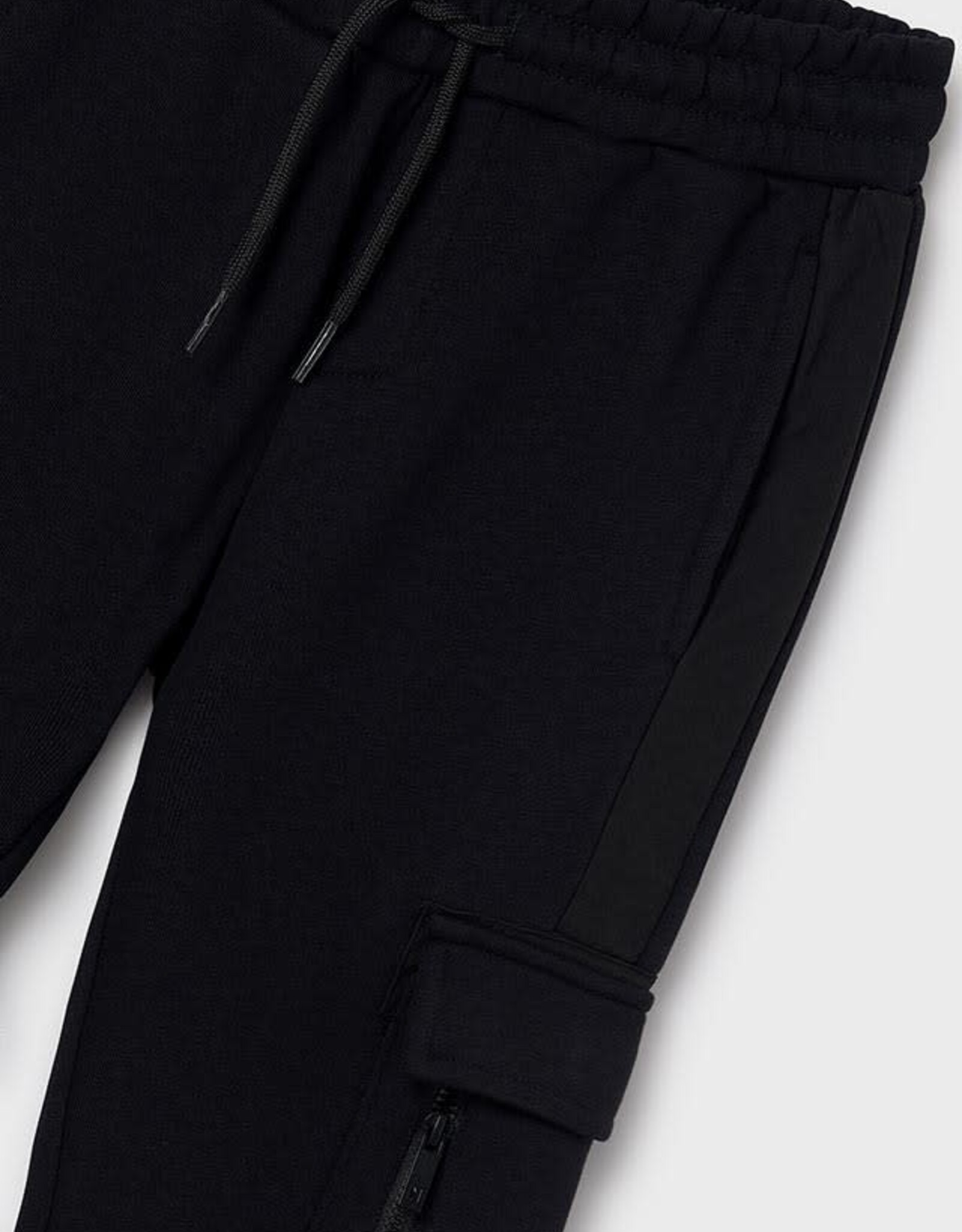 Mayoral Black Knit Pant for Tweens