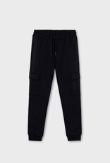 Mayoral Black Knit Pant for Tweens