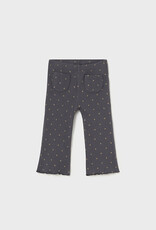 Mayoral Charcoal Polka Dot Flare Legging