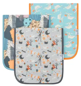 Copper Pearl Nightmare Before Christmas Burp Cloths