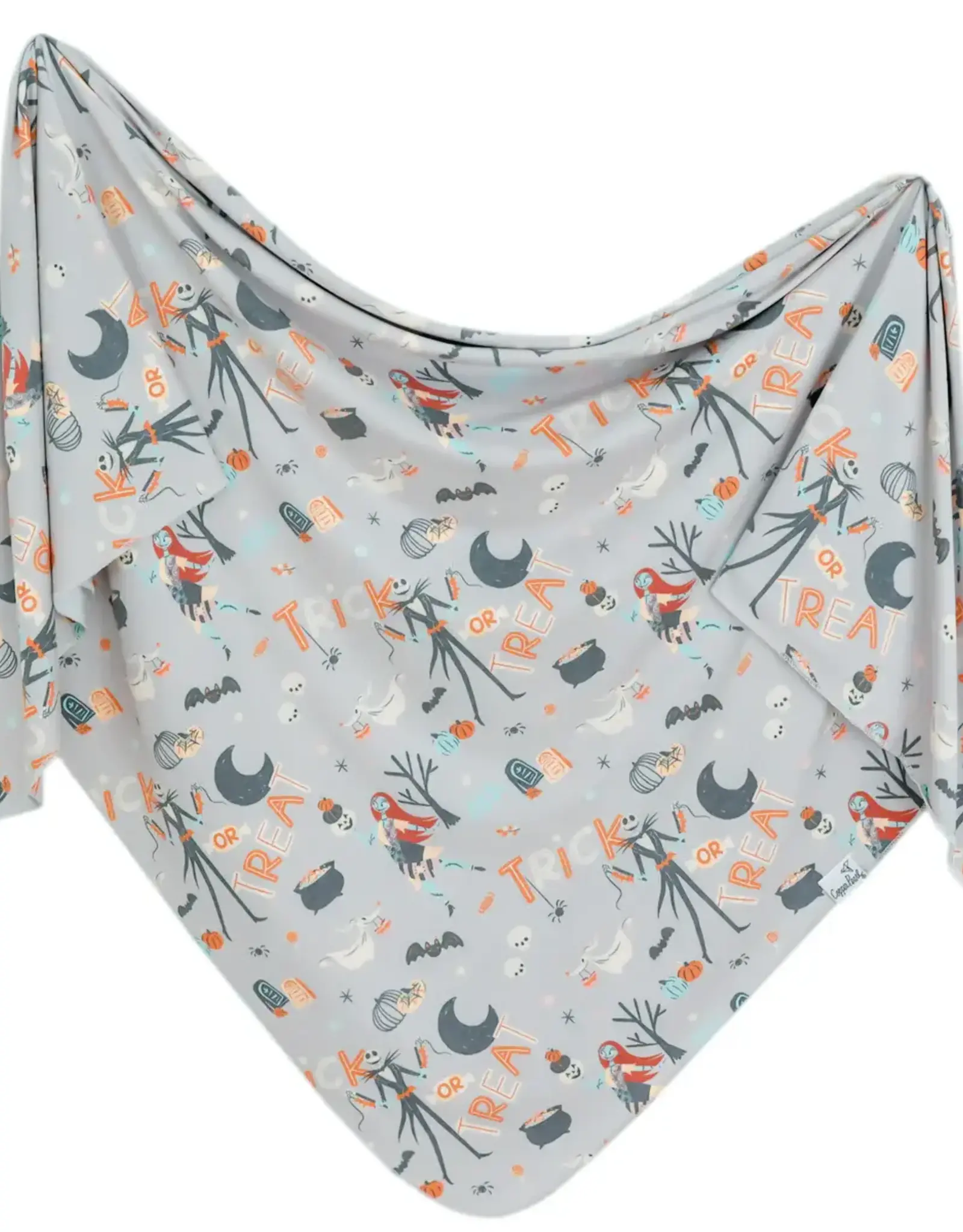 Copper Pearl Nightmare Before Christmas Swaddle Blanket
