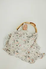 Copper Pearl Nightmare Before Christmas Swaddle Blanket