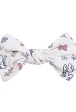Copper Pearl Minnie Mouse Bowquet Knit Headband