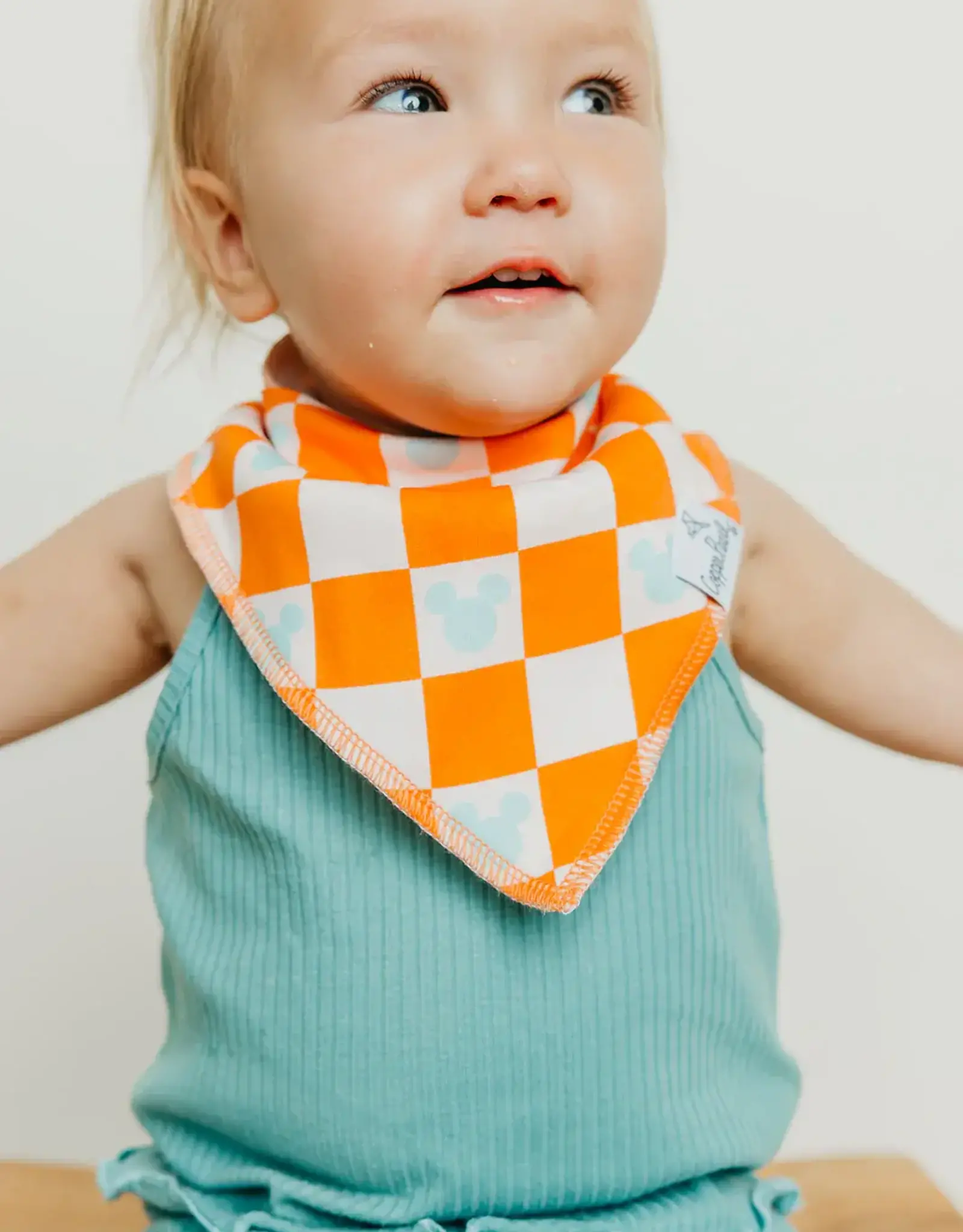 Copper Pearl Mickey Mouse's Boo Bash Bandana Bibs