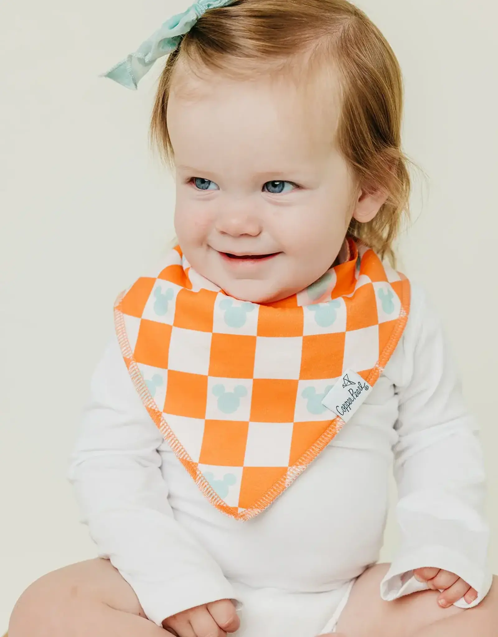 Copper Pearl Mickey Mouse's Boo Bash Bandana Bibs