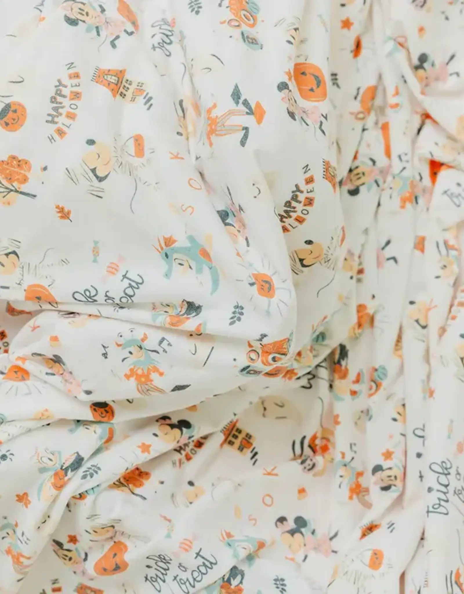 Copper Pearl Mickey Mouse's Boo Bash Swaddle Blanket