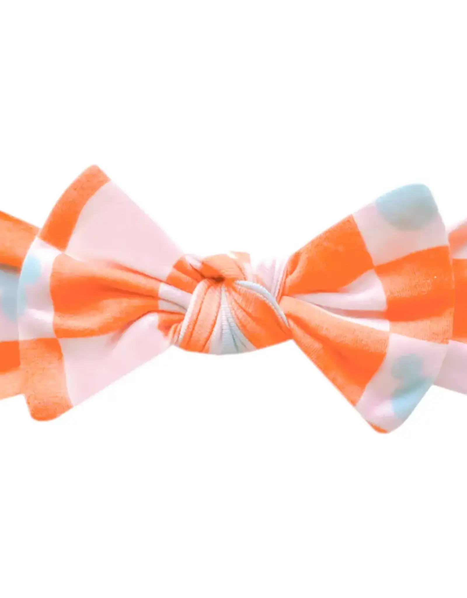 Copper Pearl Mickey Mouse Check Knit Headband