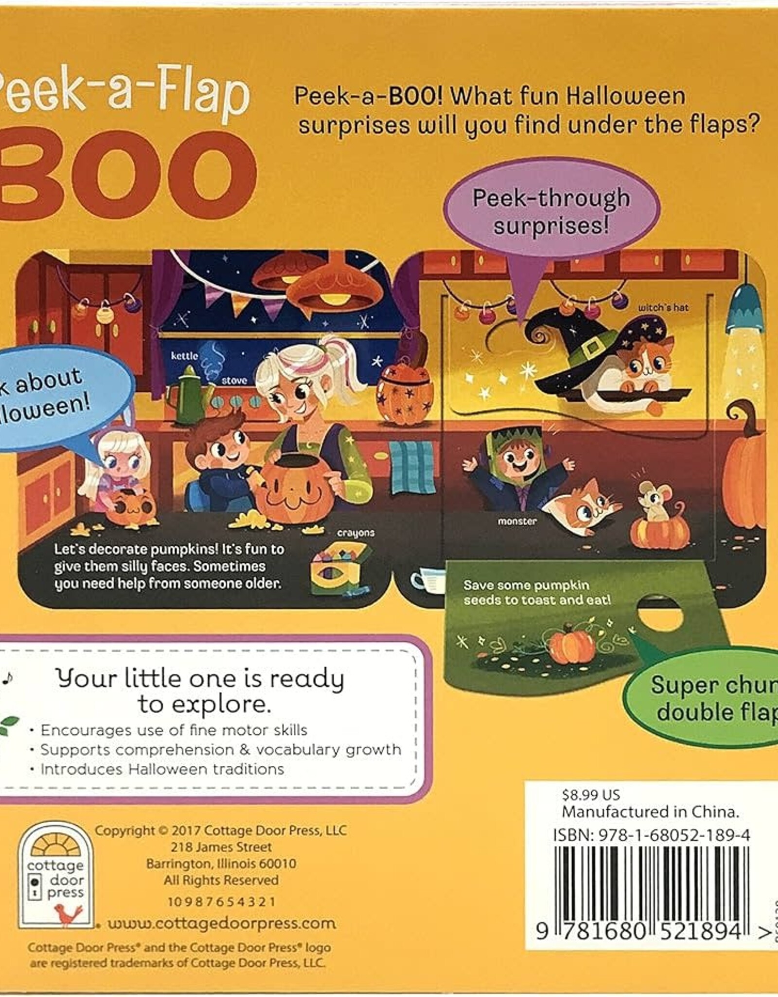Peek-a-Flap Boo Board Book