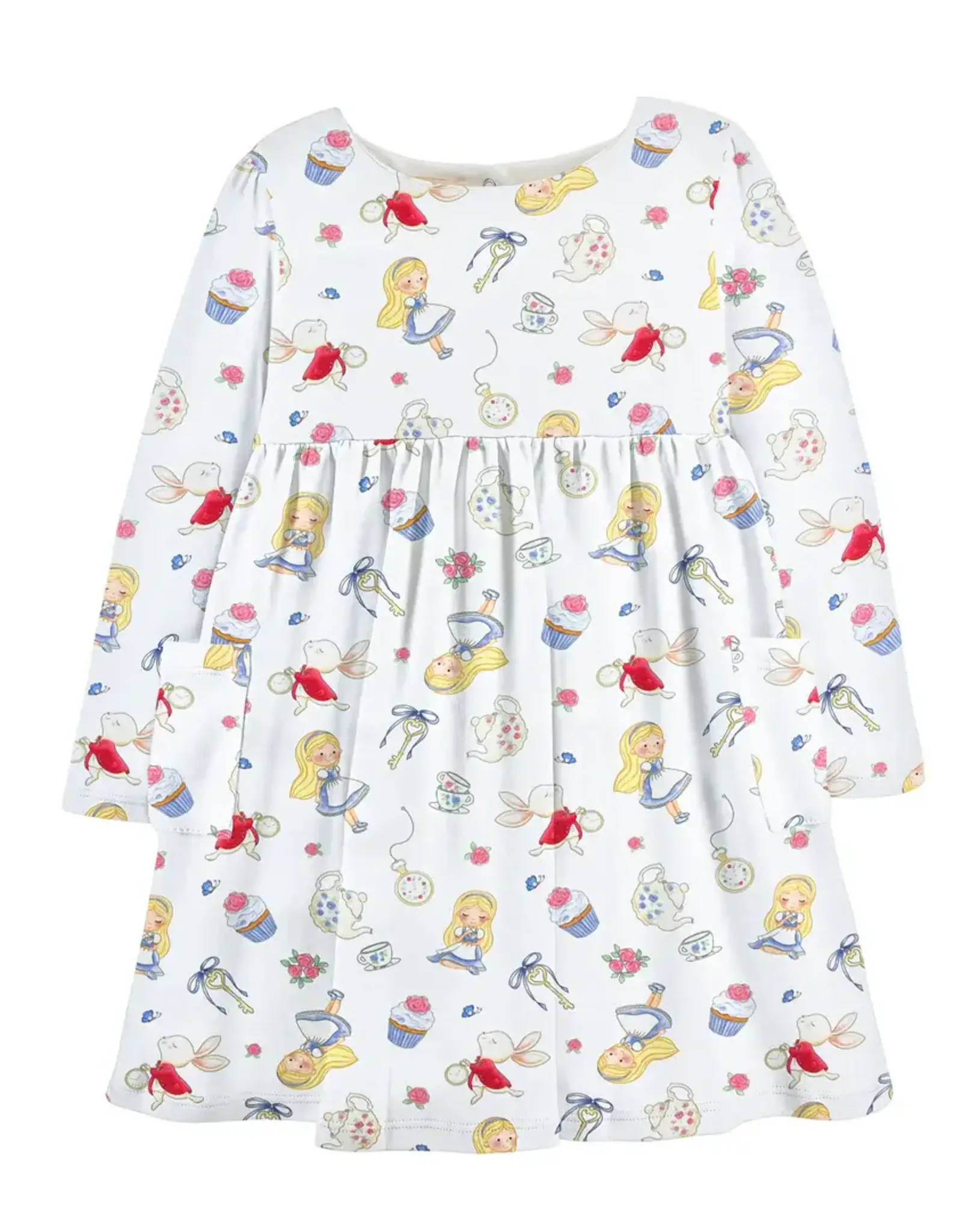 Baby Club Chic Tea Party Printed Dress