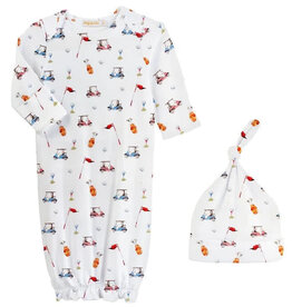 Baby Club Chic Golf Club Gown & Hat Set