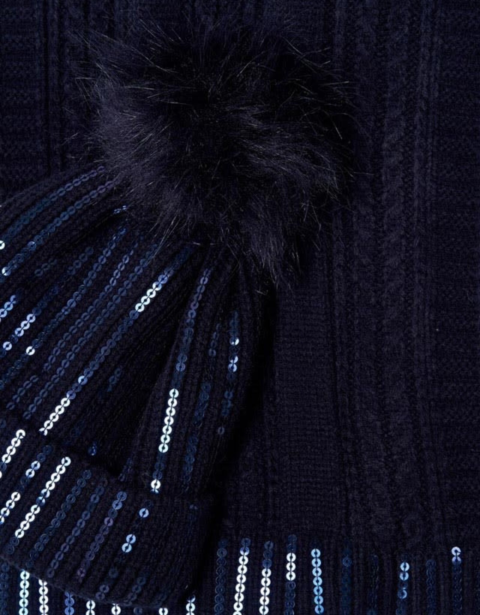 Abel & Lula Abel & Lula Hat & Scarf Set in Navy