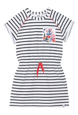 Deux Par Deux Adventure Printed Dress w/Pocket