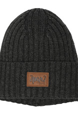 Deux Par Deux Anthracite Knitted Hat