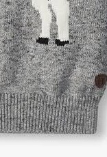 Milk Cow V-neck Sweater