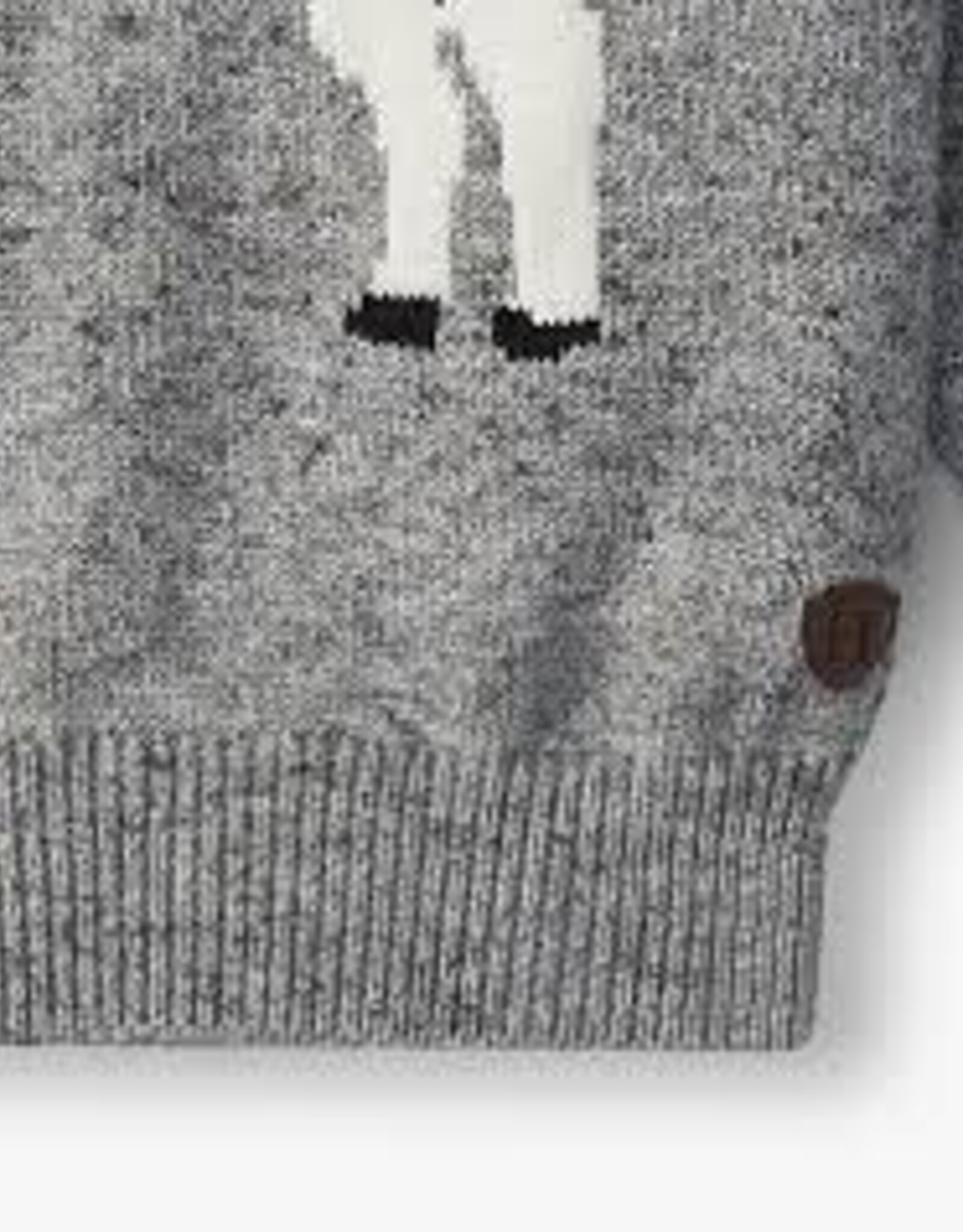 Milk Cow V-neck Sweater