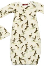 Milkbarn Duck Gown & Hat Set