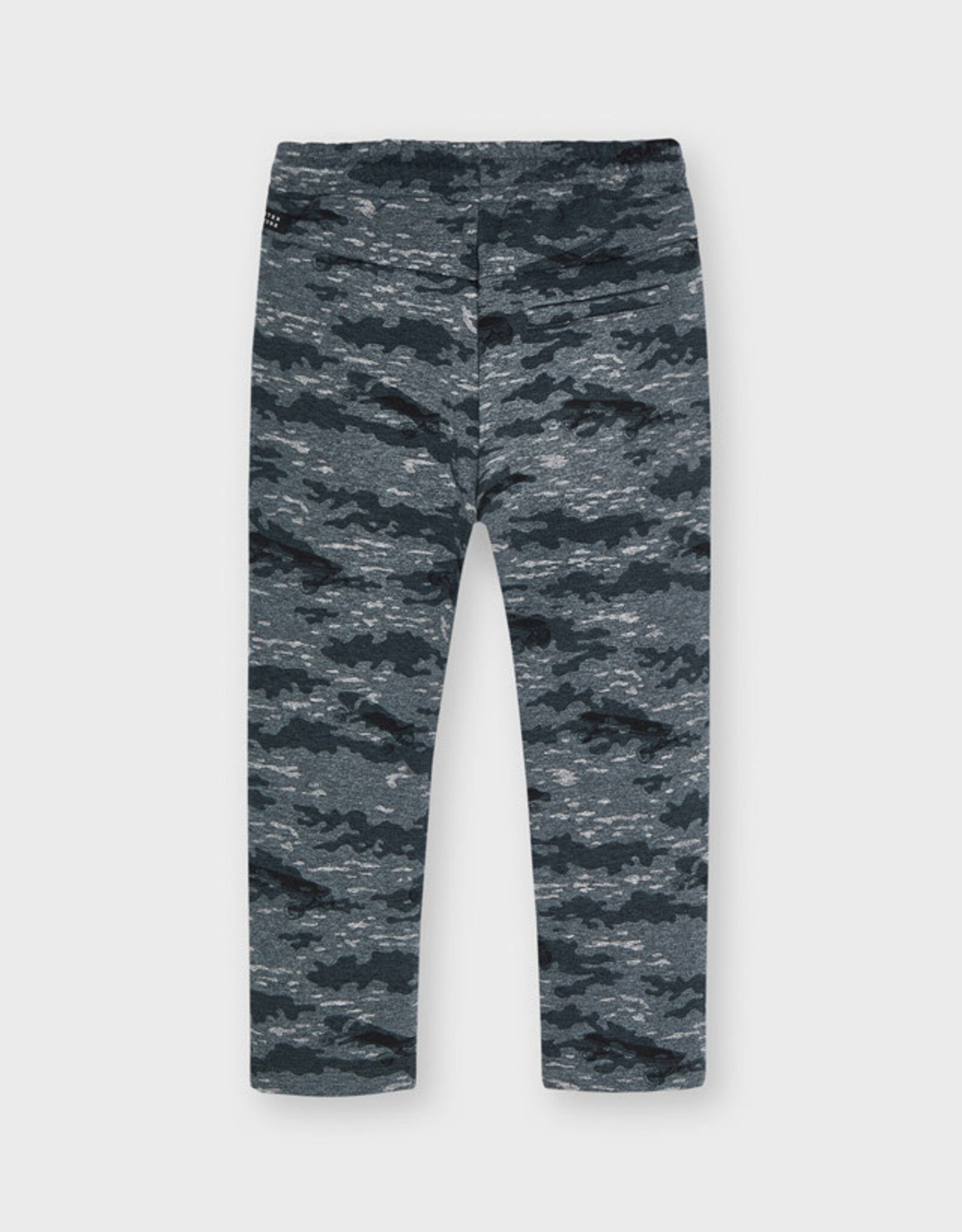 Mayoral Asphalt Printed Knit Pant