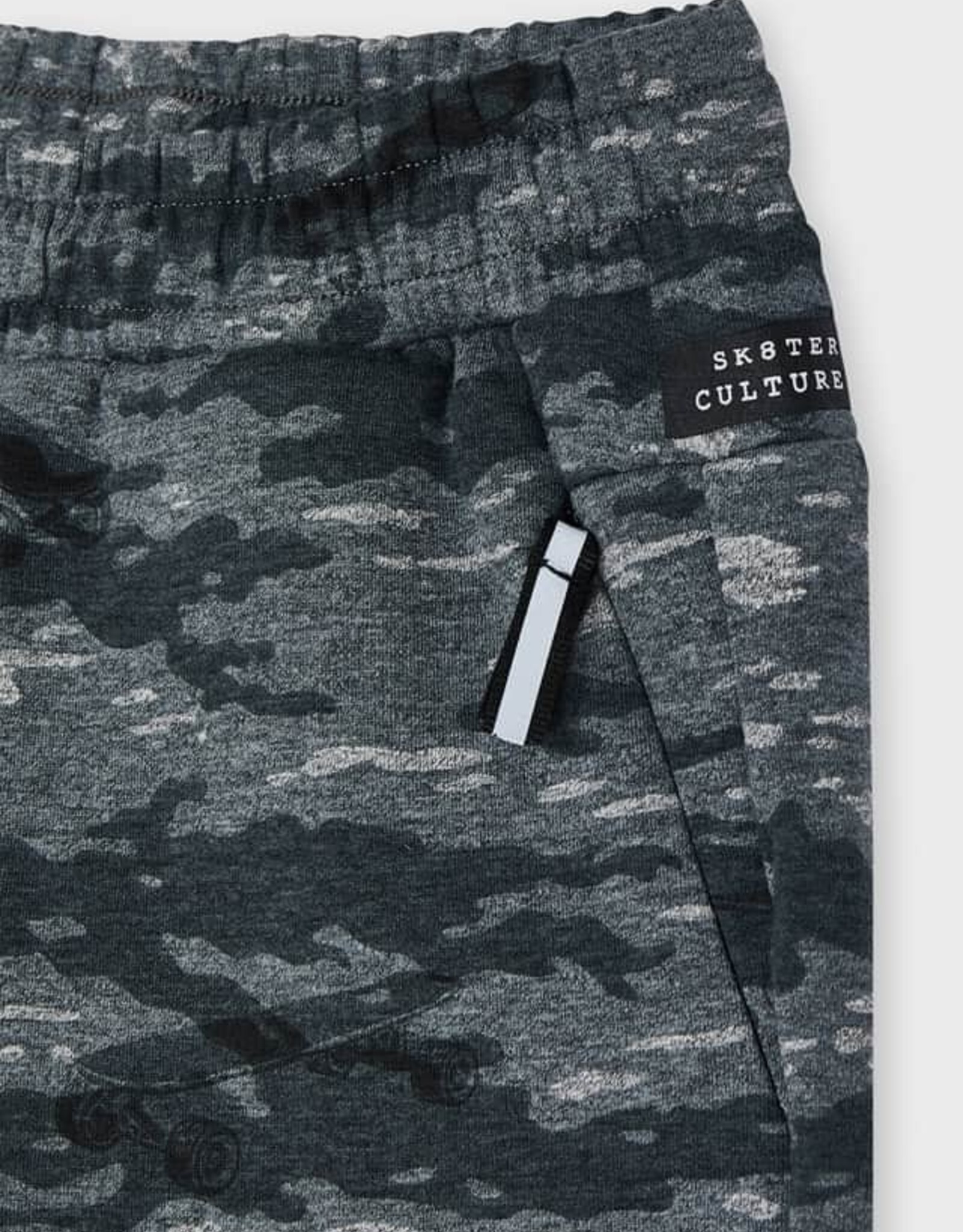 Mayoral Asphalt Printed Knit Pant
