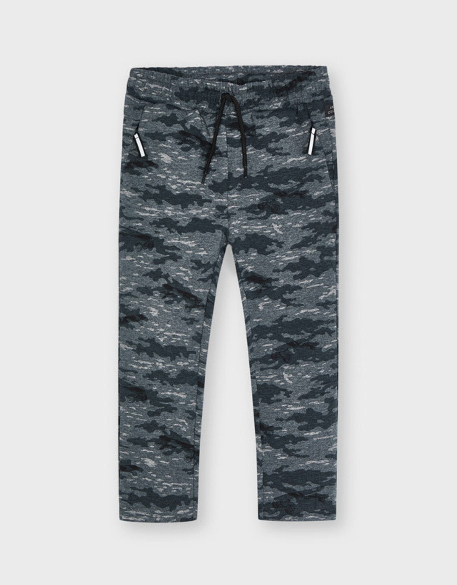 Mayoral Asphalt Printed Knit Pant